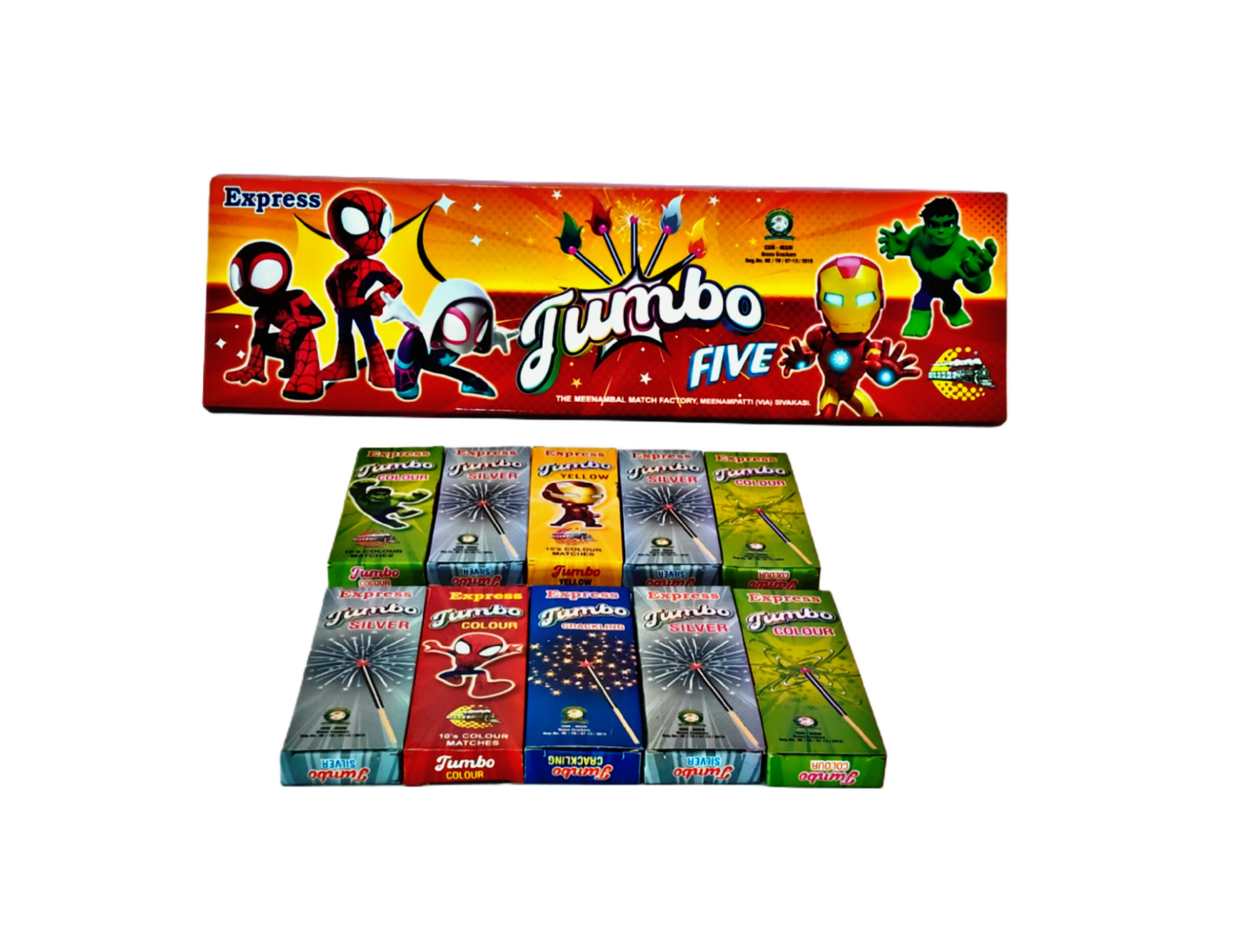 Jumbo Matches (10Boxes)