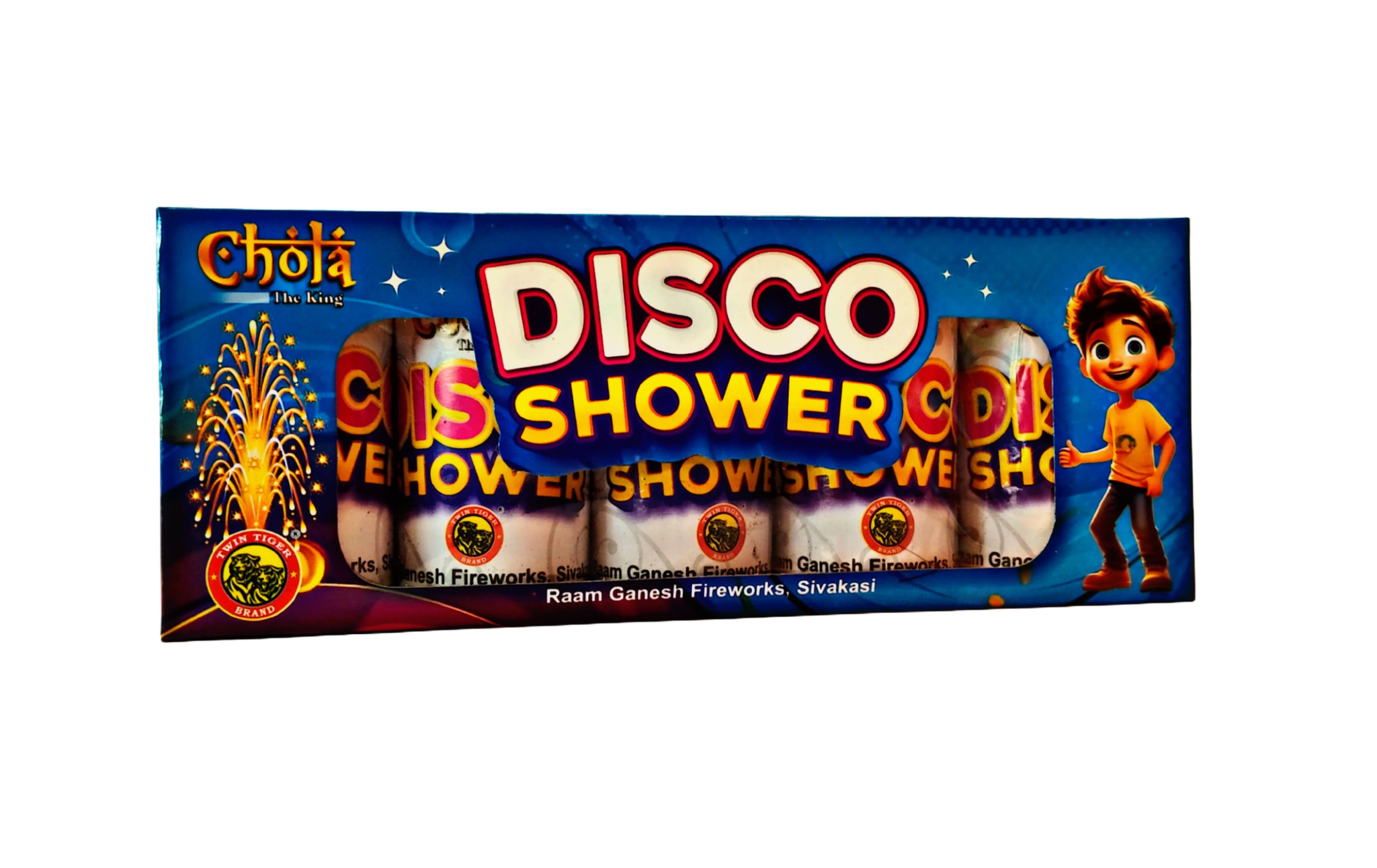 Colour Pots / Shower (5Pcs) - Multi Colour