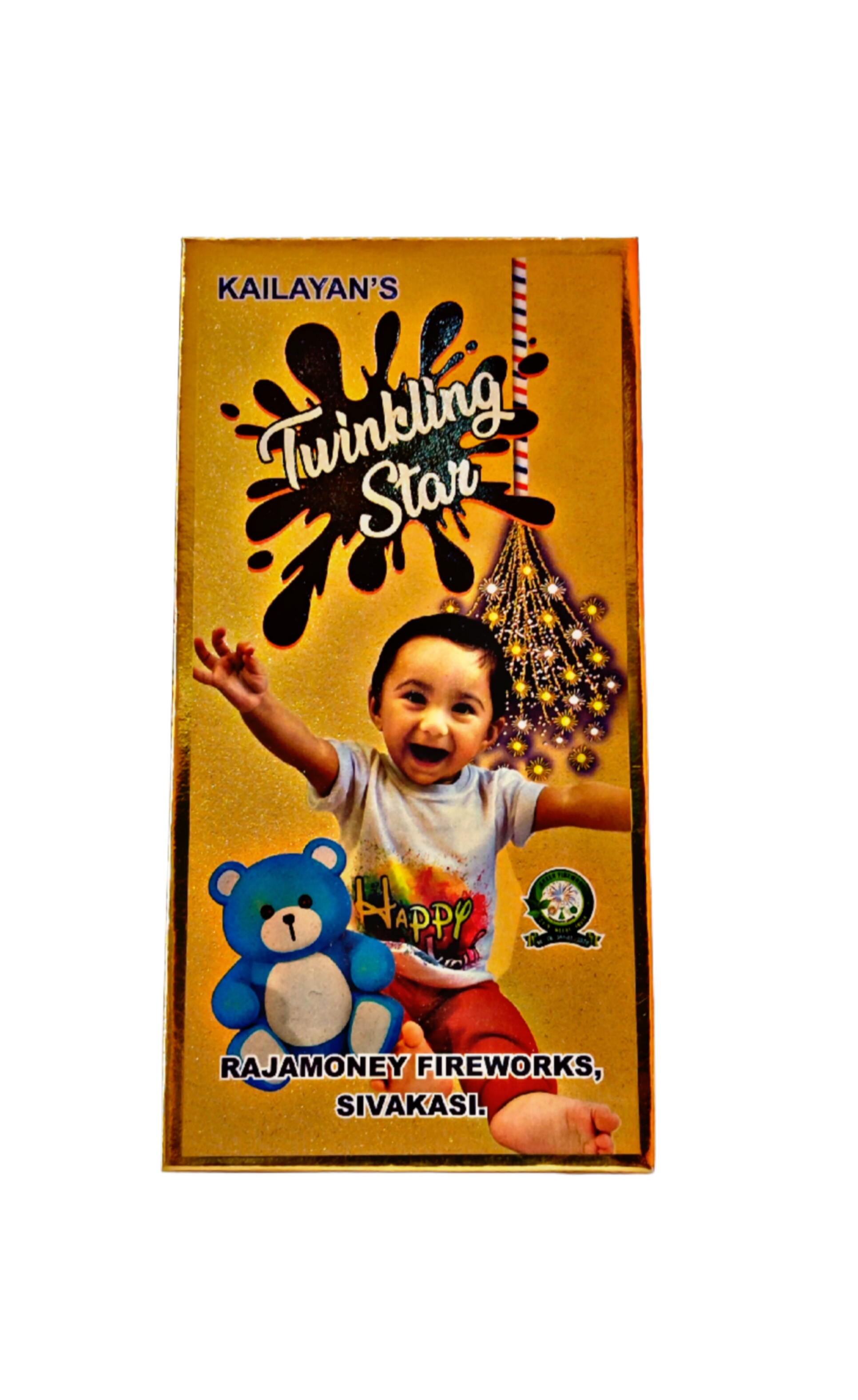 1 1/2' Twinkling Star (10Pcs)