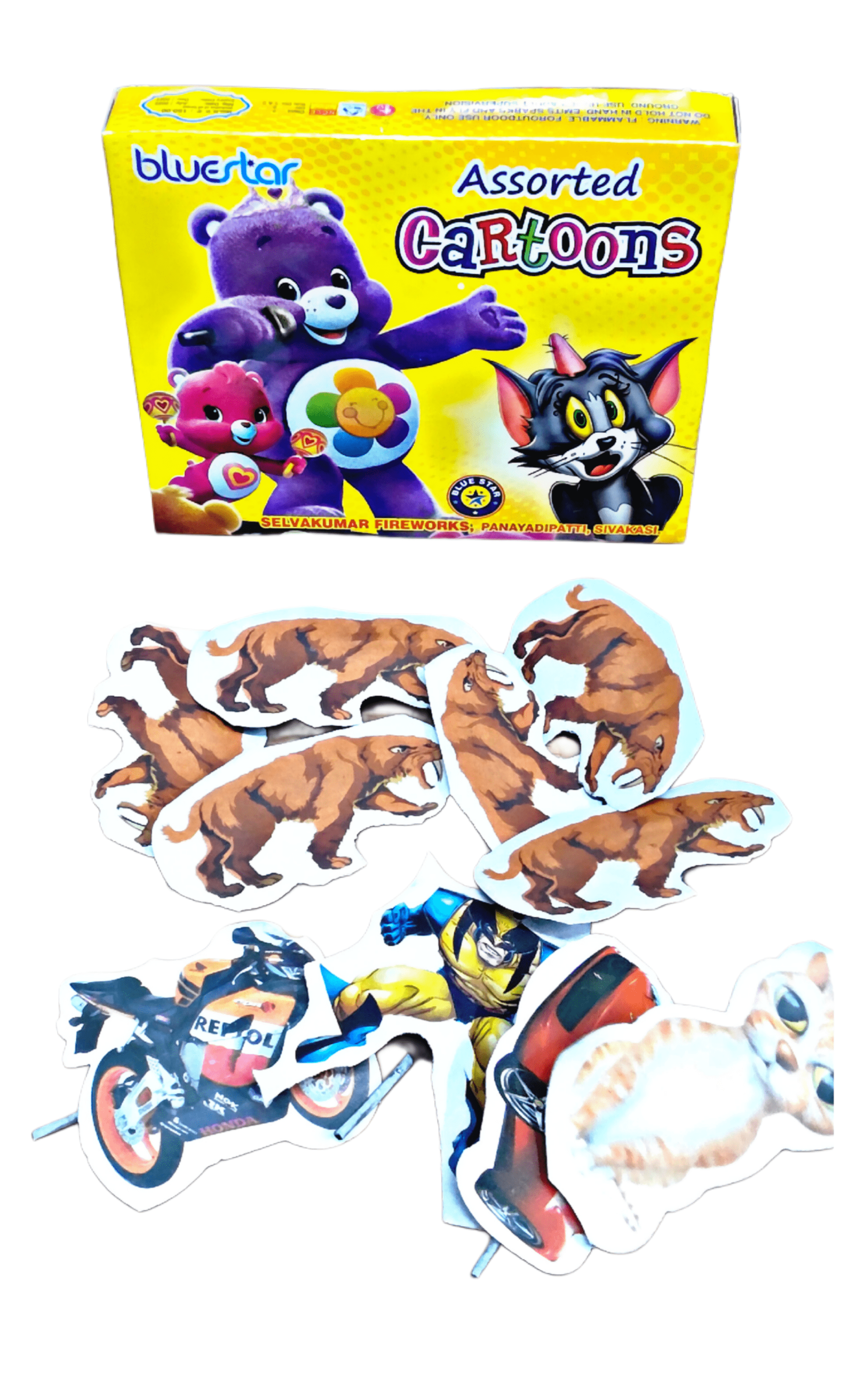 Assorted Cartoons (10Pcs)