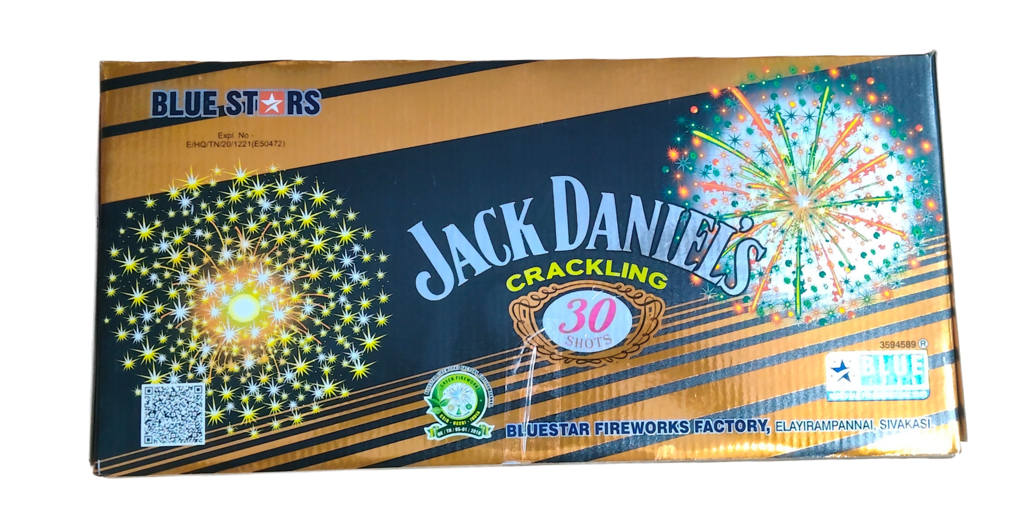 30 Shots-Crackling (1Pcs)-Bluestar