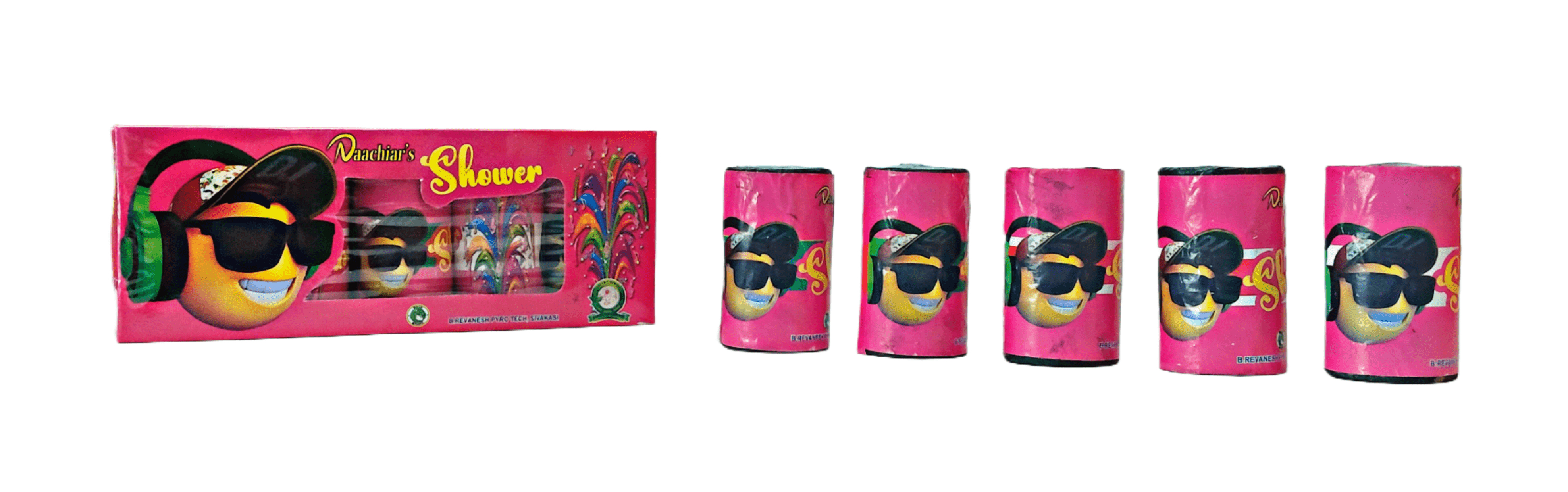 Colour Pots / Shower  (5Pcs)