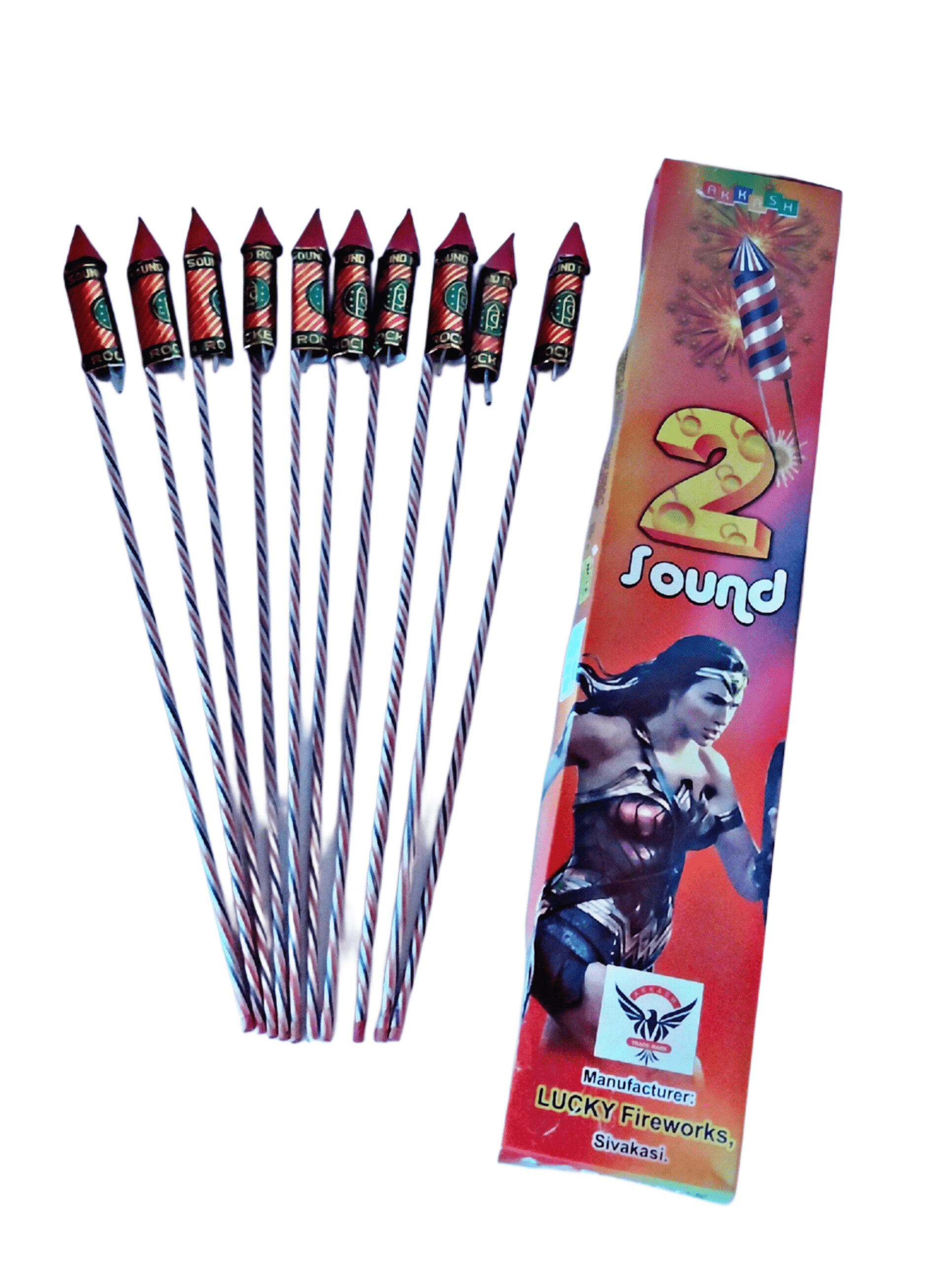 Two Sound Rockets (10Pcs)
