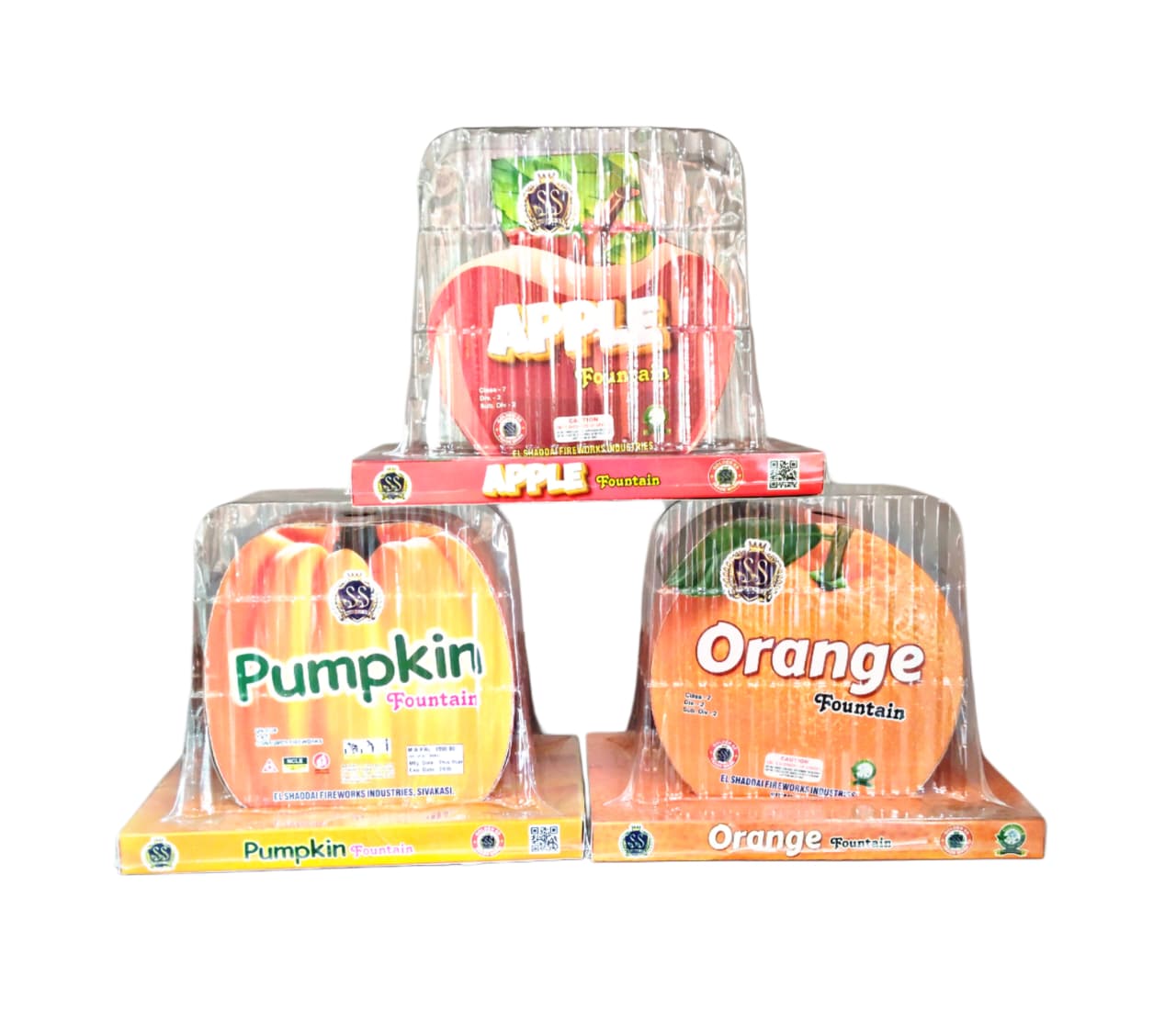 Fruits Series Fountain (Apple/ Pineapple/ Orange / Pumpkin) (1Pcs)